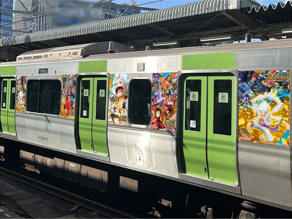バウンティラッシュがJR山手線をジャック！画像1